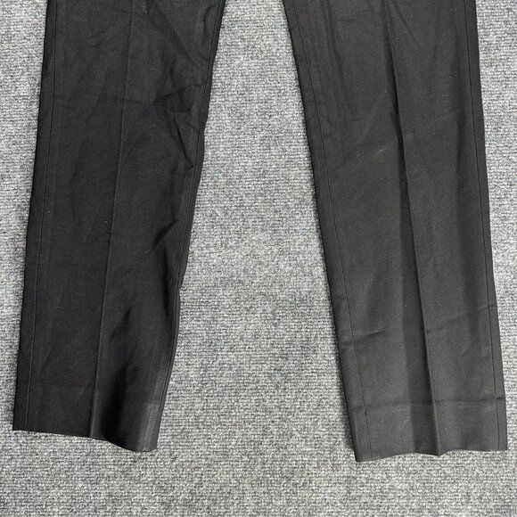 Banana Republic Pants Womens 4 Ryan Fit Black Cotton Stretch Pockets Straight - Picture 2 of 8